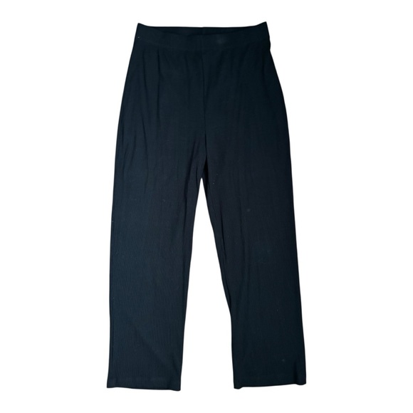 Reformation Whitney Ribbed Pants Elastic Waist Size L - Picture 3 of 14